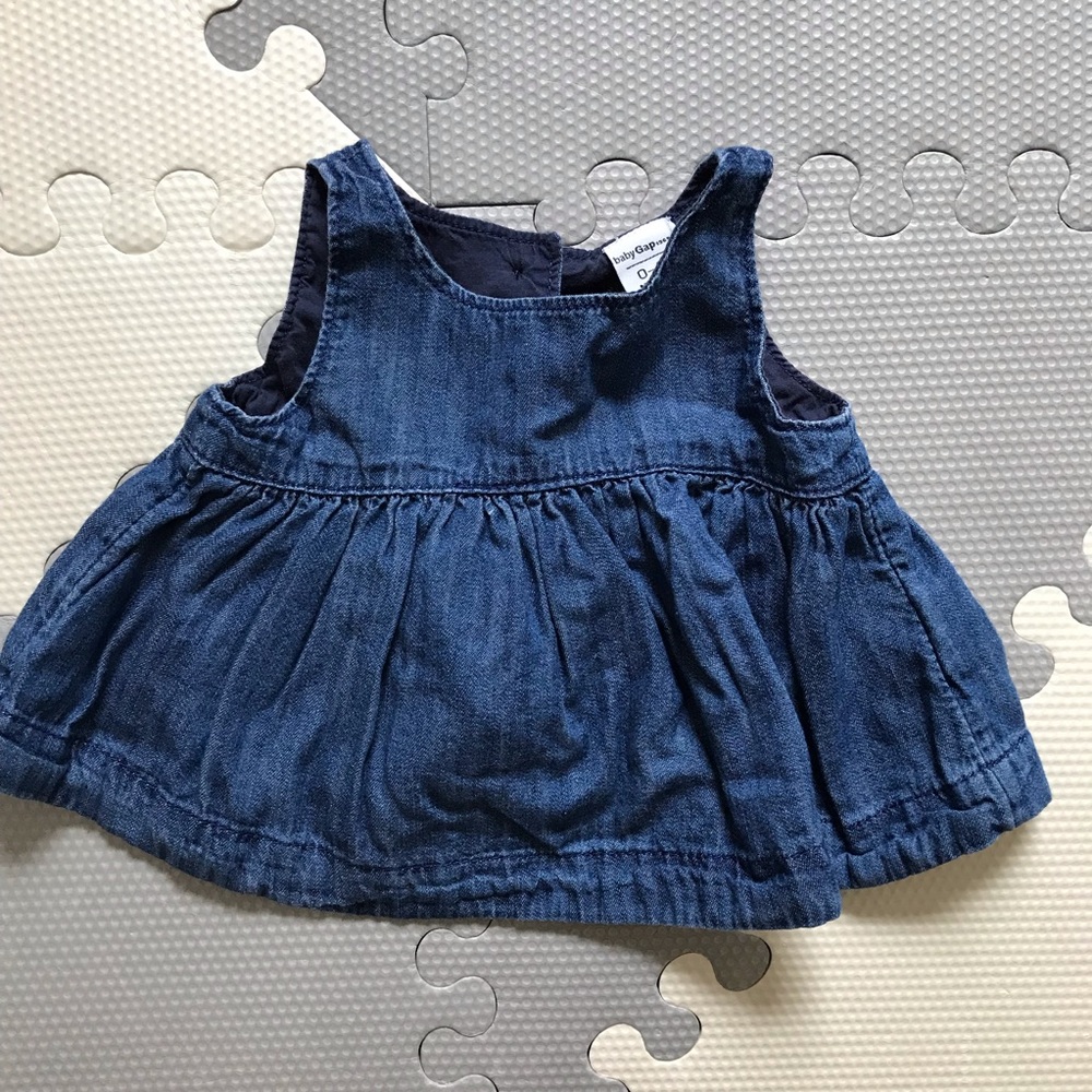 Baby Gap Girls Chambray Top